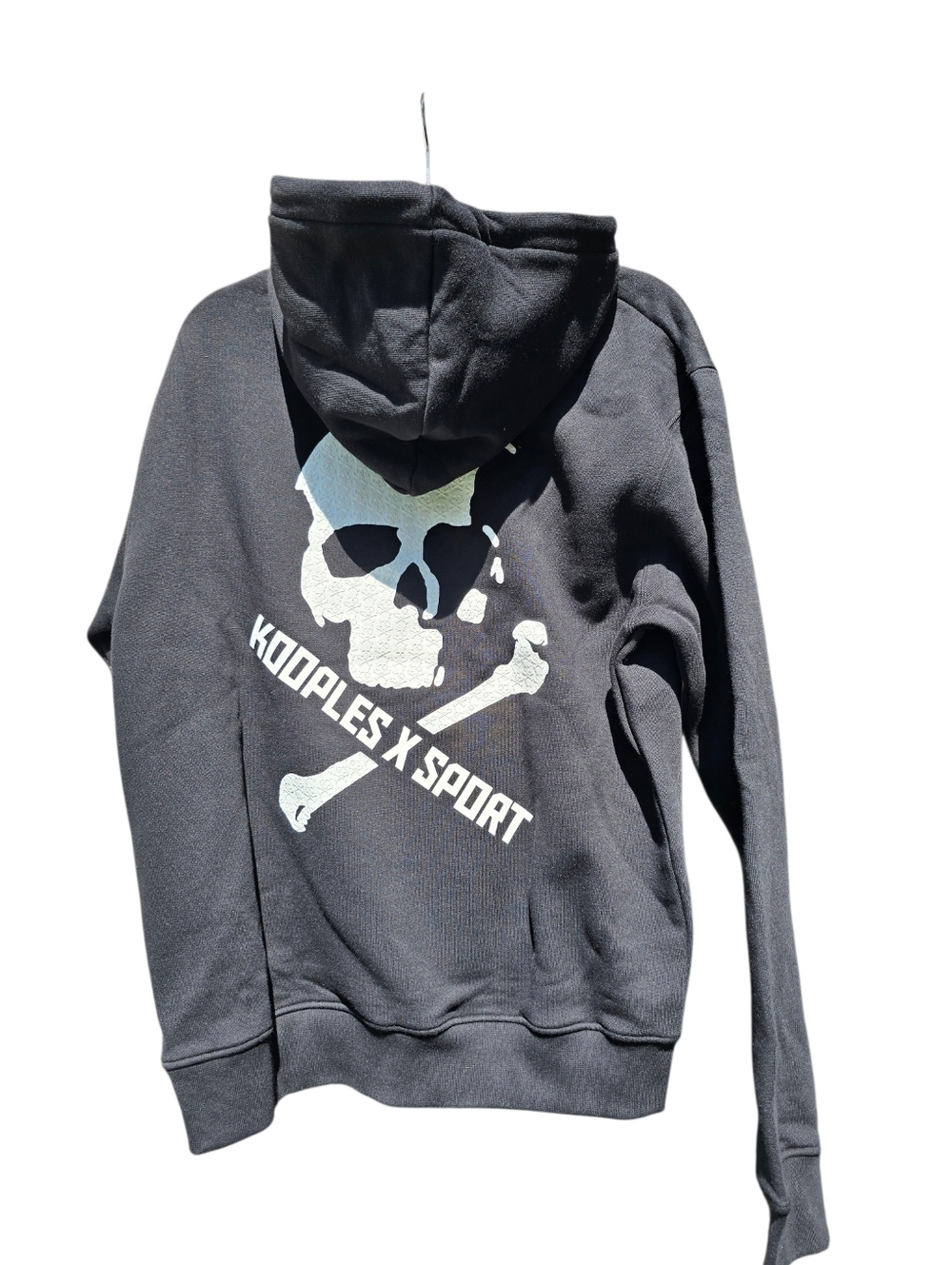 *NWT* The KOOPLES Sport Men's Skullhead Motif On Black Hoodie - Men's Size S